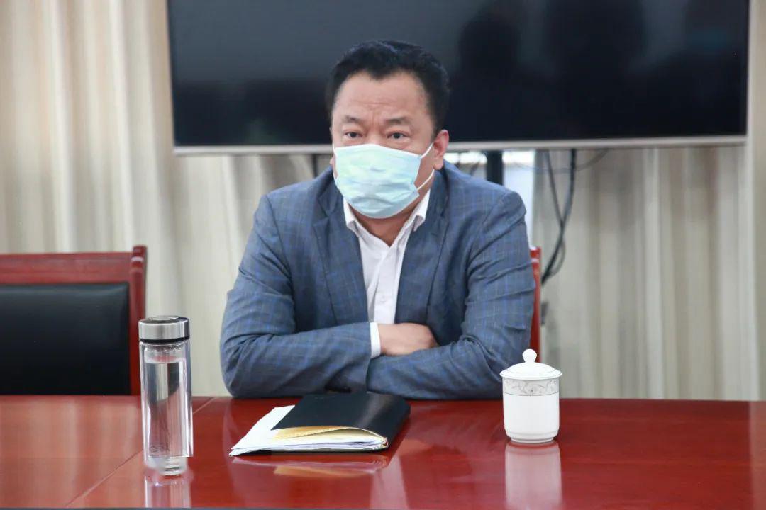 金乡县委副书记,县长郑士民到民生热能公司调研