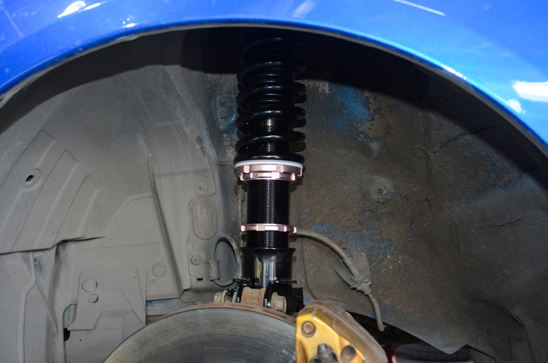 斯巴鲁翼豹改装teiracing街道版绞牙避震