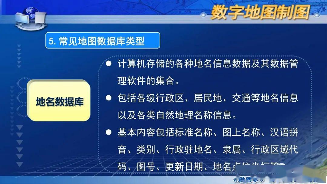 國家精品課程|《地圖學》第七章第一節:數字地圖概述