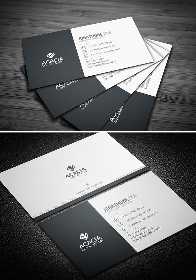 商务名片设计欣赏!细致入微