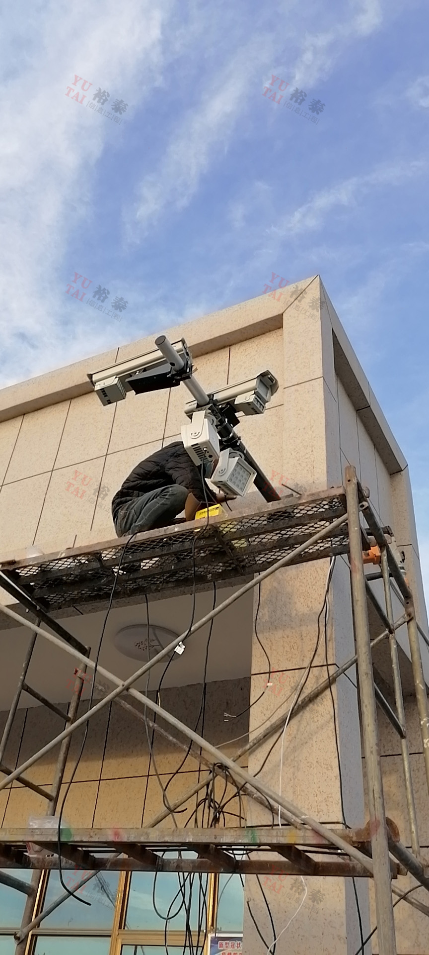 监控安装施工图 监控安装施工