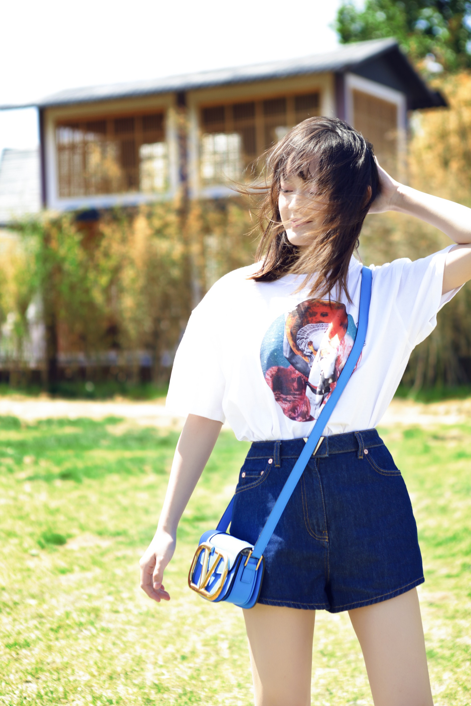 与春风共从容文淇春趣美图出炉笑容超治愈