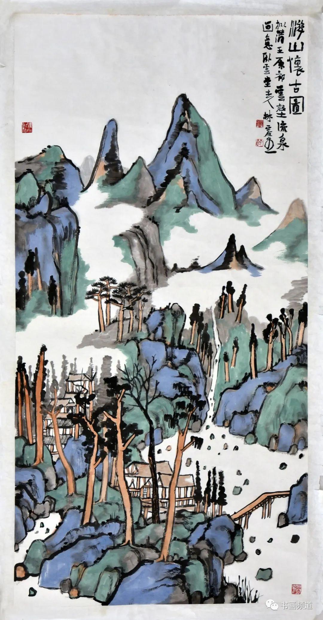 春雷乍响书画频道网络迎春保真拍卖第一期当代著名国画大家作品专场