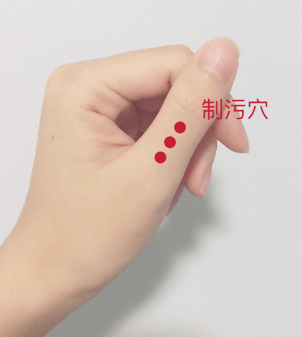 从台湾来北京攻读博士学位的邱雅昌师兄,经用制污穴点