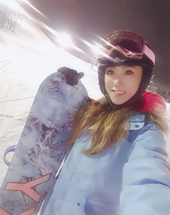 被称为「大胆王」的她只好忍痛放弃许多挑战,回台湾后,谢金晶立即投入