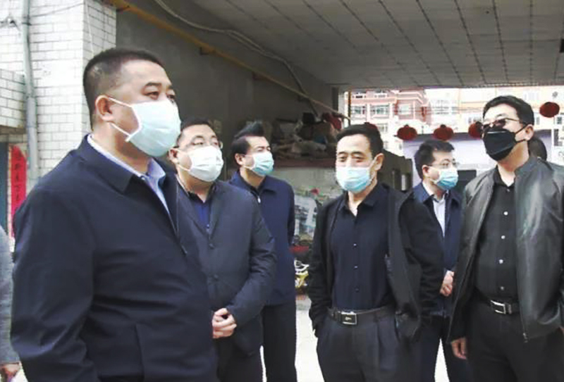 4月23日,围场县委常委,宣传部长姜长城,副县长宋砚林,副县长秦二利及
