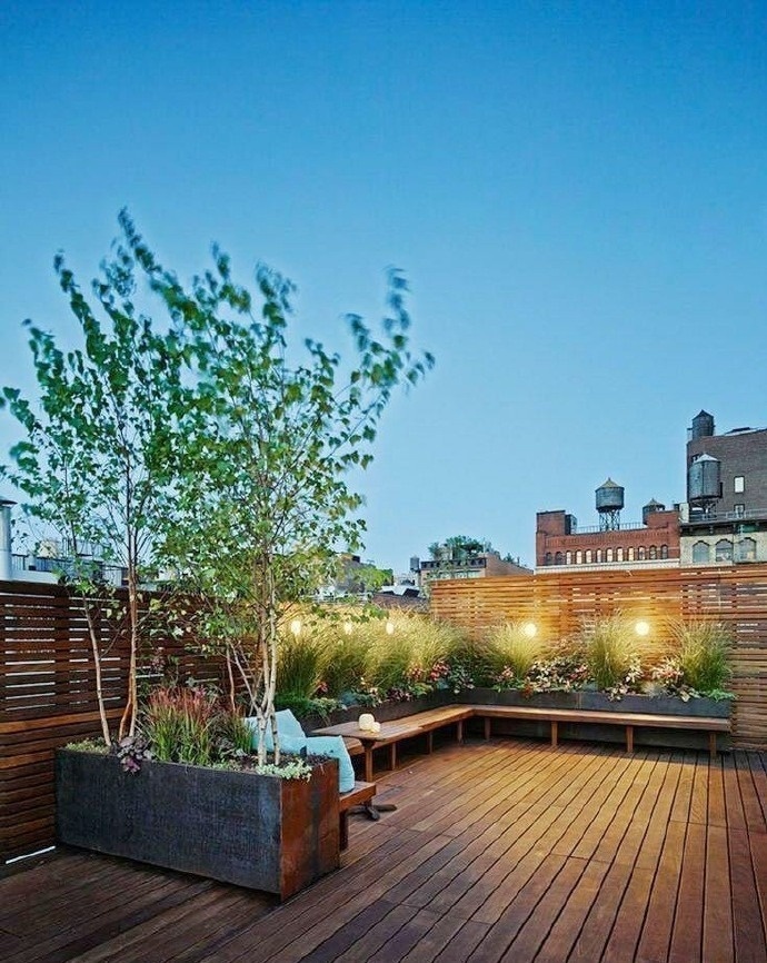 13个楼顶花园露台设计一方露台满足你对生活的无限畅想
