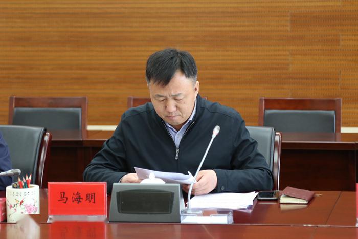 市人民政府副秘书长马海明通报自治区扶贫开发领导小组反馈石嘴山市三
