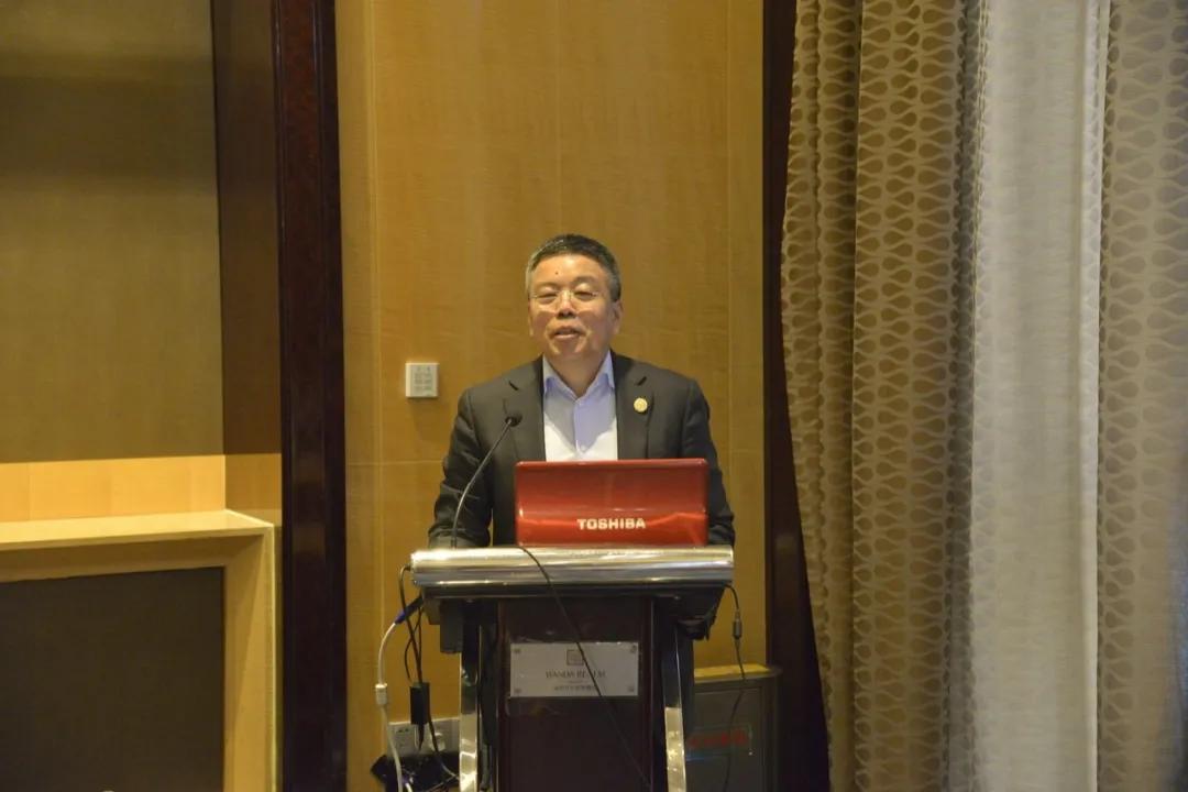 (九如城集团董事长谈义良发表演讲)