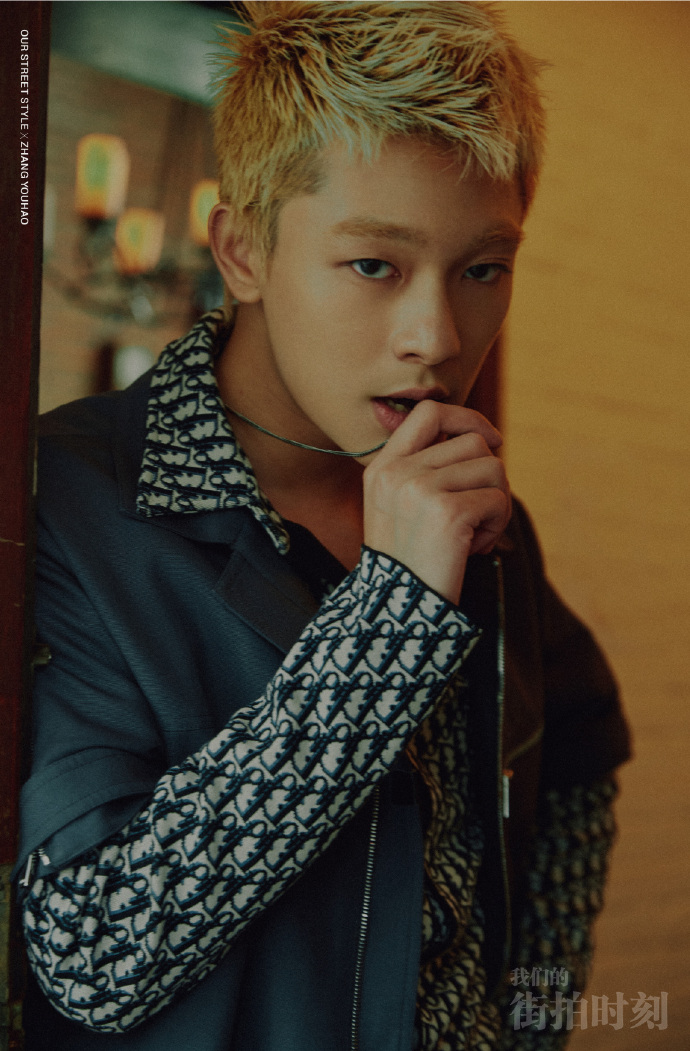男士街拍 春日韵律 主题 张宥浩的街拍look