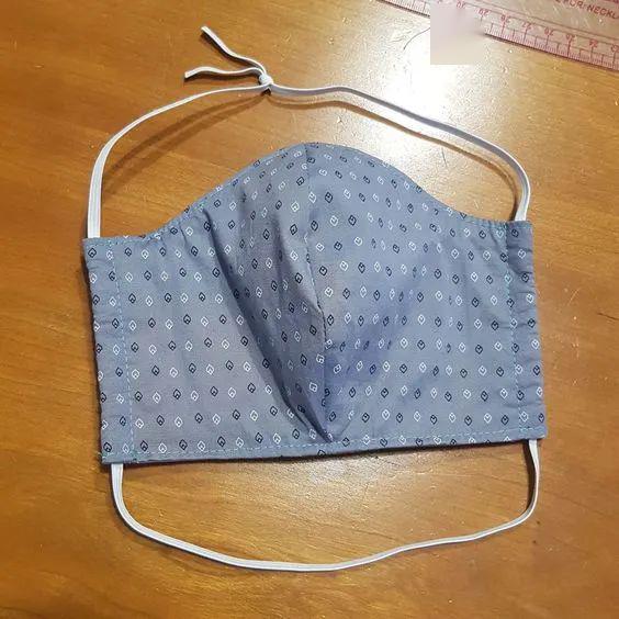 家里那么多的碎花布,不如自己动手做几个口罩,颜值高又好用!(附教程)