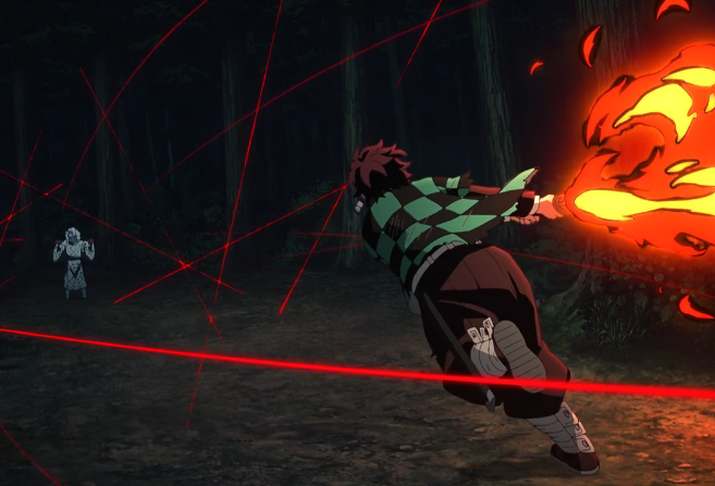 原创鬼灭之刃:鳄鱼老师强调呼吸法是特效,为何会有雷声和破坏效果?