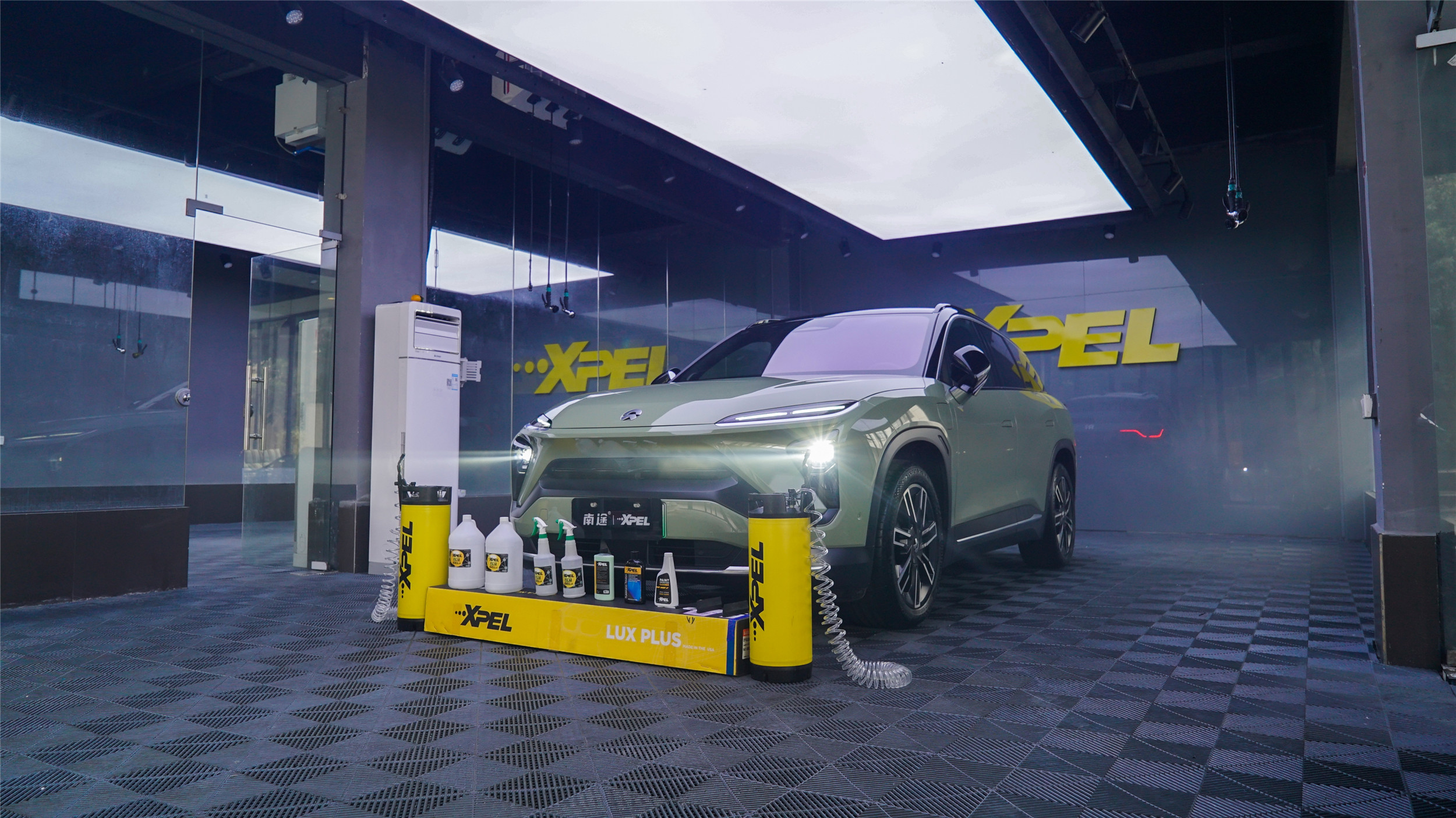 蔚来es6施工xpel隐形车衣案例分享