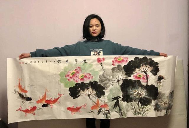 知名艺术派美女画家周琴