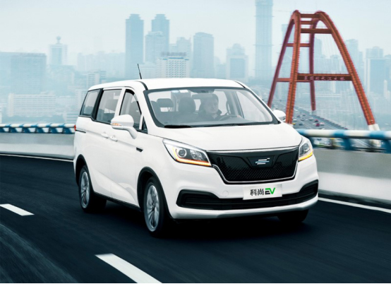 纯电动7座mpv科尚ev售1668万元
