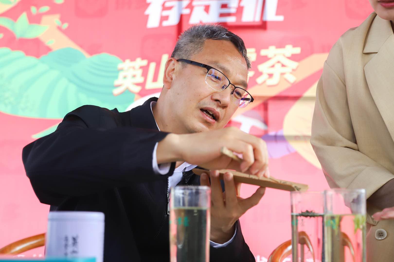 湖北英山县长拼多多直播推荐英山云雾茶近100万网友围观带货