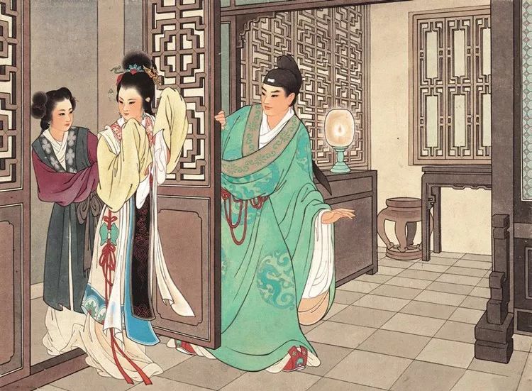 元稹家世代为官,他的妻子韦从是太子少保韦夏卿的小女儿,当年二十岁