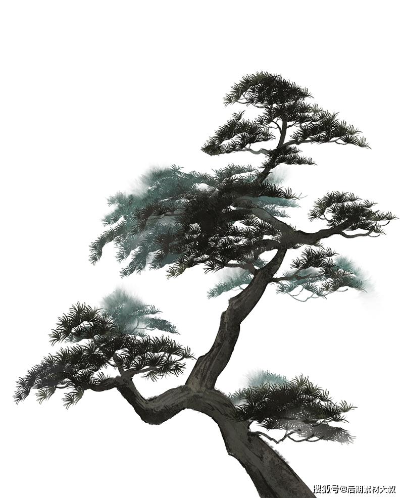 教程水墨古风人像绘制错过悔一年的水墨古风人像插画之笔刷的制作与