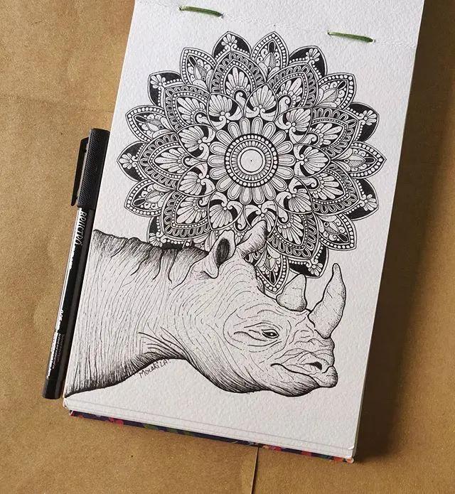 原创峡谷风云榜精品手绘创意手绘繁复的图案清爽的