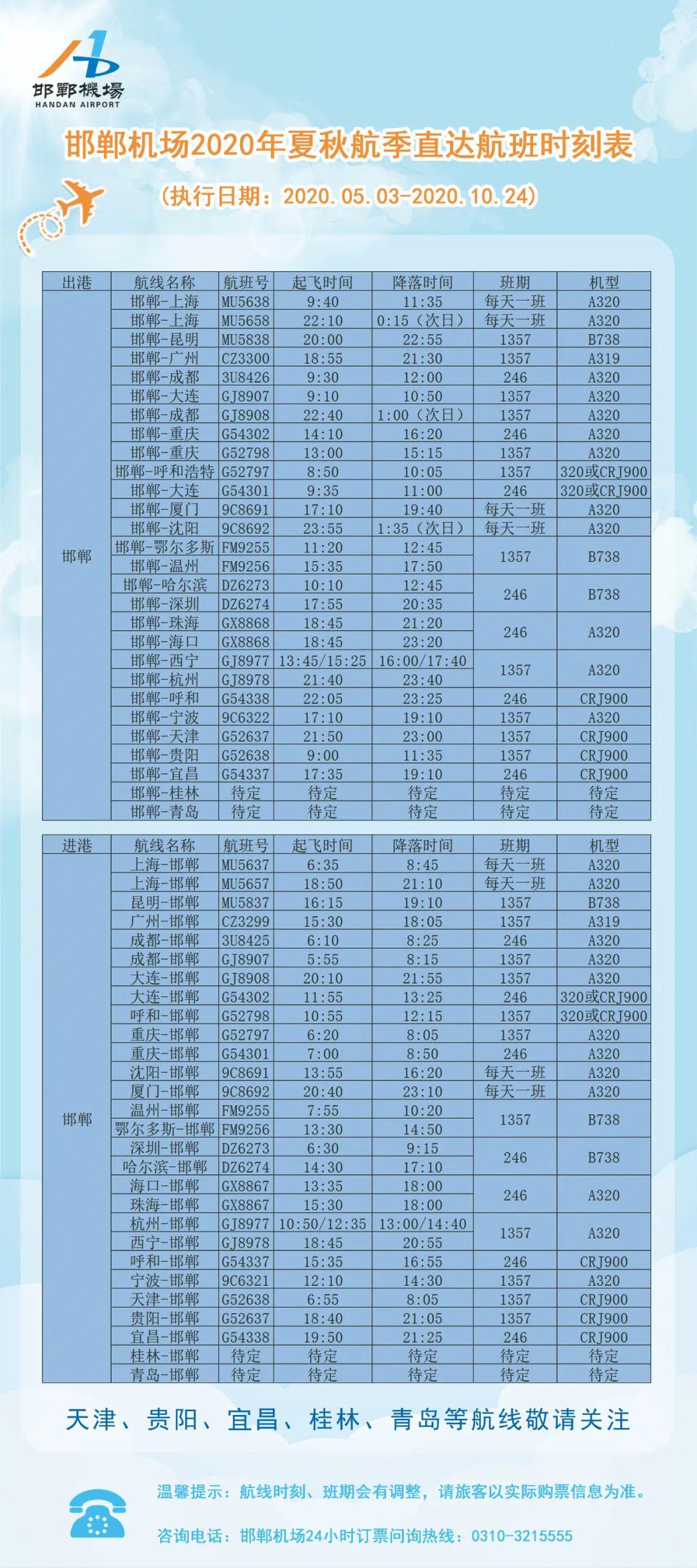 邦达机场航班时刻查询(邦达机场可以飞哪些地方)