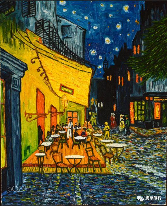 露天的酒吧,绚丽的花海让我们可以毫不费力地找到梵高的所有影子,猛烈