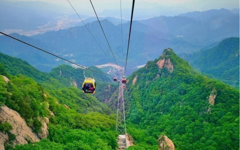 河南索道度大比拼哪条最长最美五一旅游快去打卡这些索道