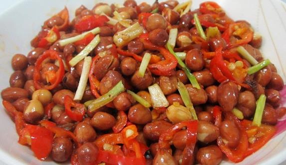 原创精选美食辣炒花生葱油豆腐皮豆豉鲮鱼拌油麦菜芥菜豆腐羹