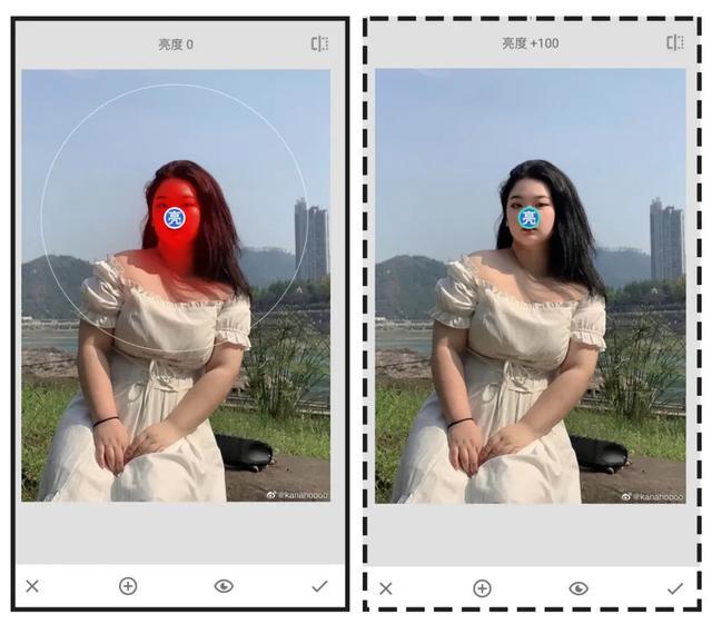 p图前和p图后你能认出同一个人算我输