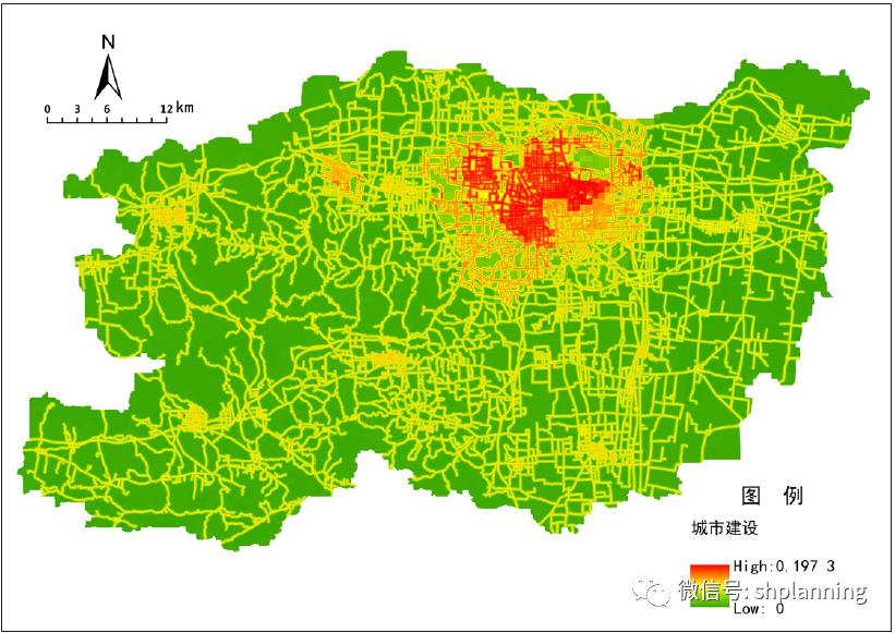 郑州人口密度分布图图片