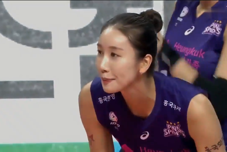 7号金娜熙韩国兴国人寿女排俱乐部副攻手亮点