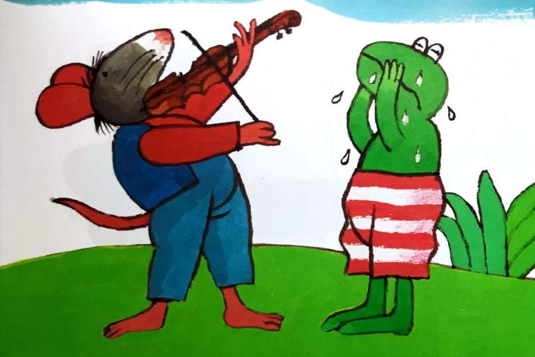 聊幼故事绘难过的弗洛格