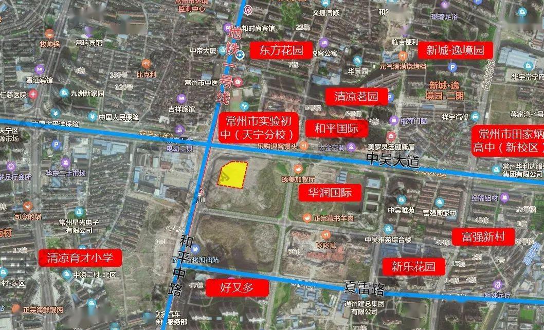 15亿元竞得天宁区茶山街道北侧地块,溢价率46%