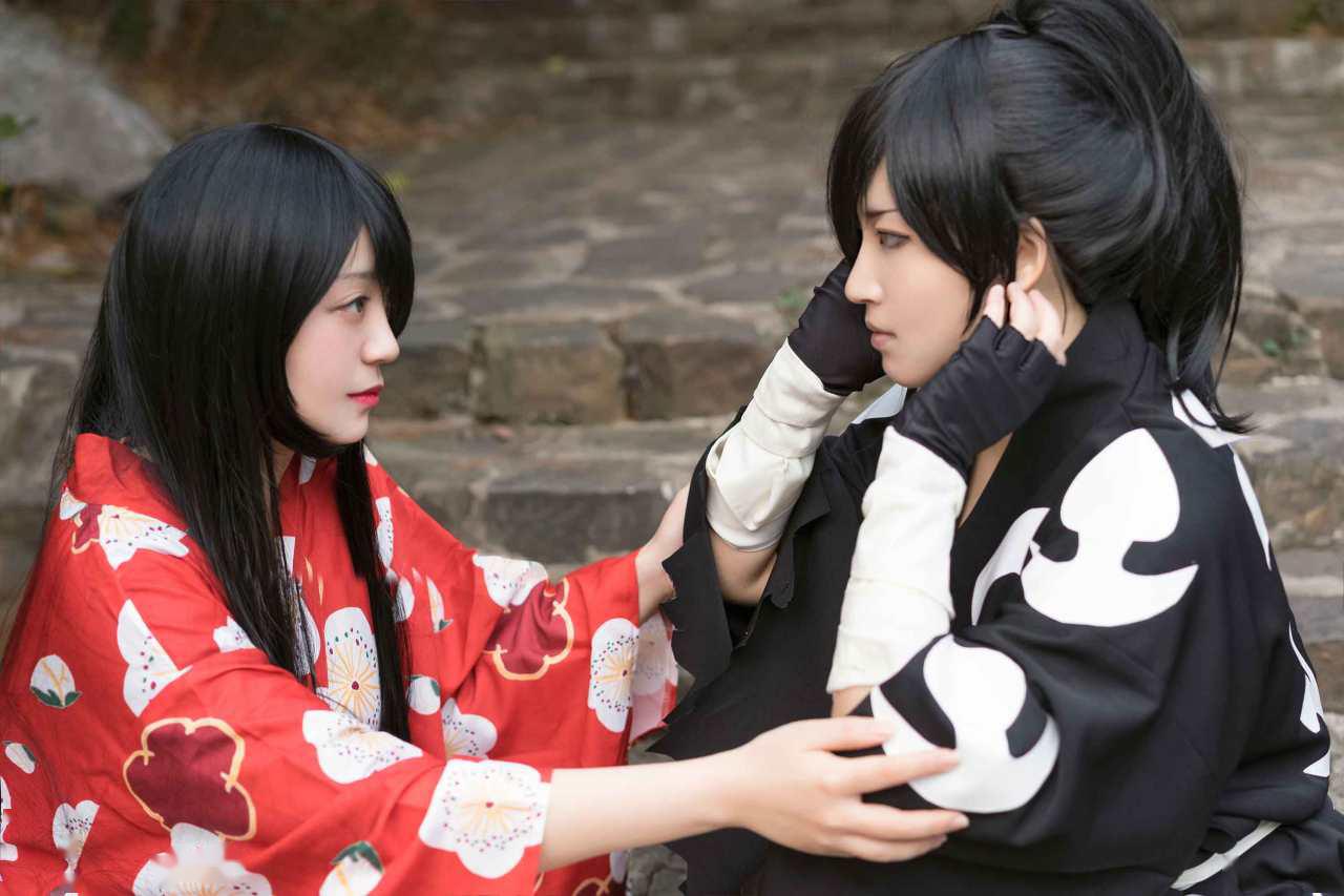 多罗罗美绪百鬼丸cosplay