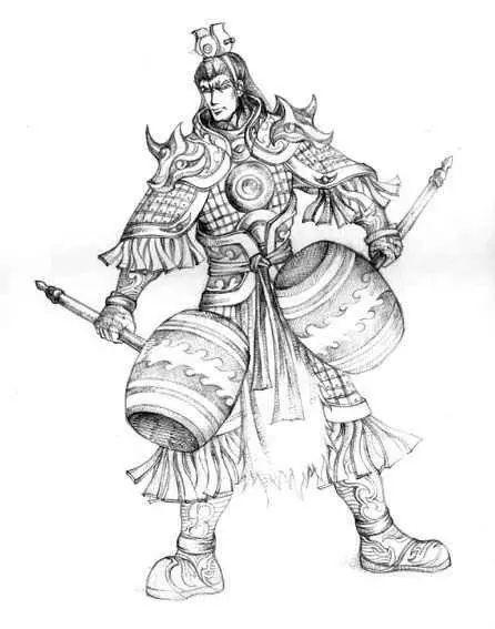 【李氏】隋唐演义里十三杰,四猛,四绝都是谁?_宇文成都