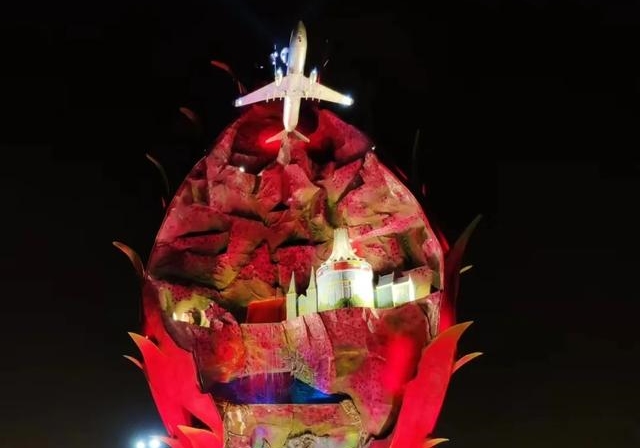 星星点灯与你畅游万亩火龙果灯海