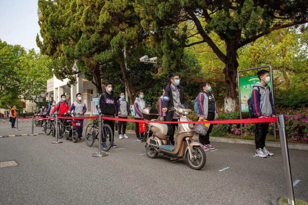 陌上花正开学子踏春来上海市扬子中学组织开展复学第一课