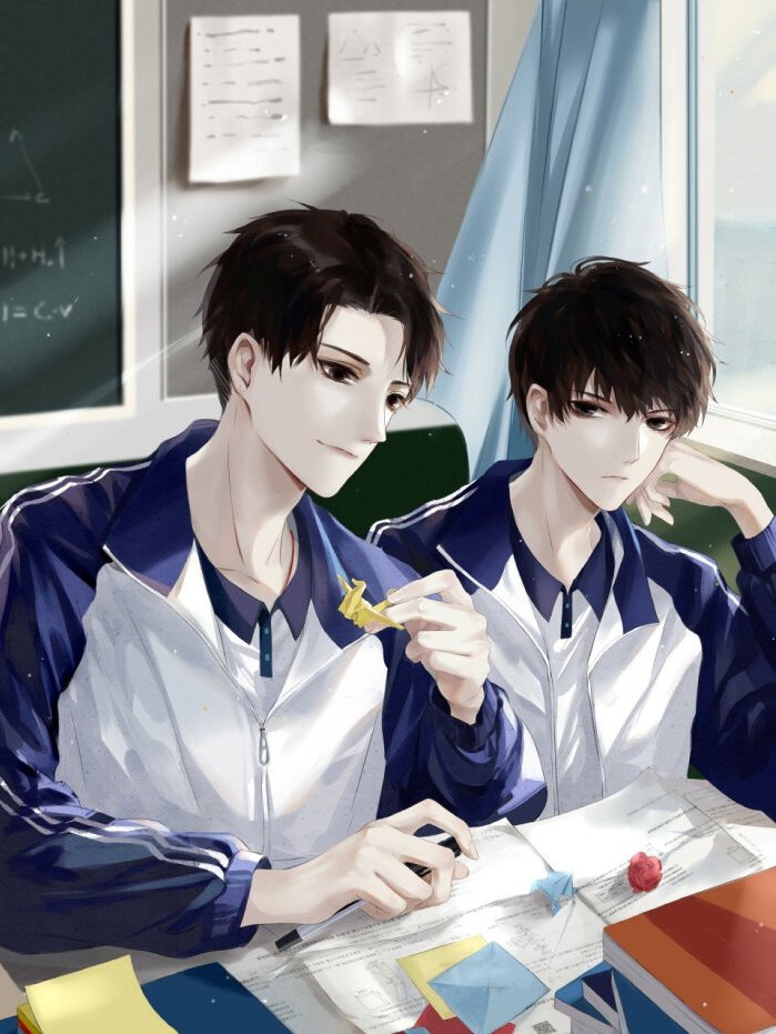 原创这道题超纲了校园题材学霸校霸互穿木瓜黄力作