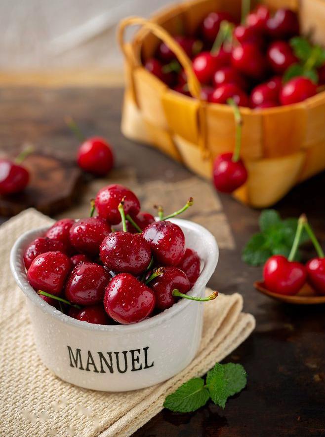 邻居购物海阳樱桃现摘现发鲜嫩多汁基地直送五角场快来尝鲜