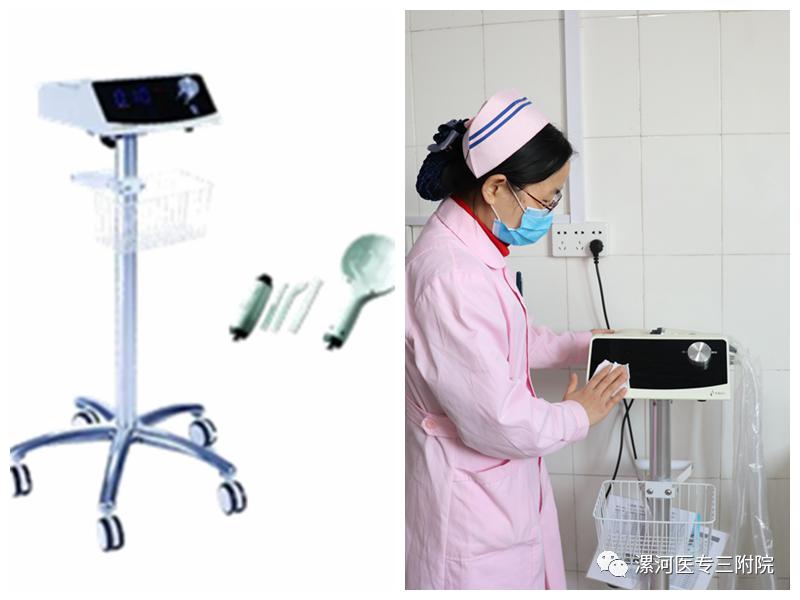 应用短波紫外线治疗仪进行照射治疗,主要解决患儿疼痛,拒食及流涎等