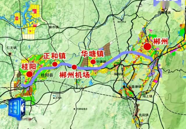 郴州市公路交通图图片