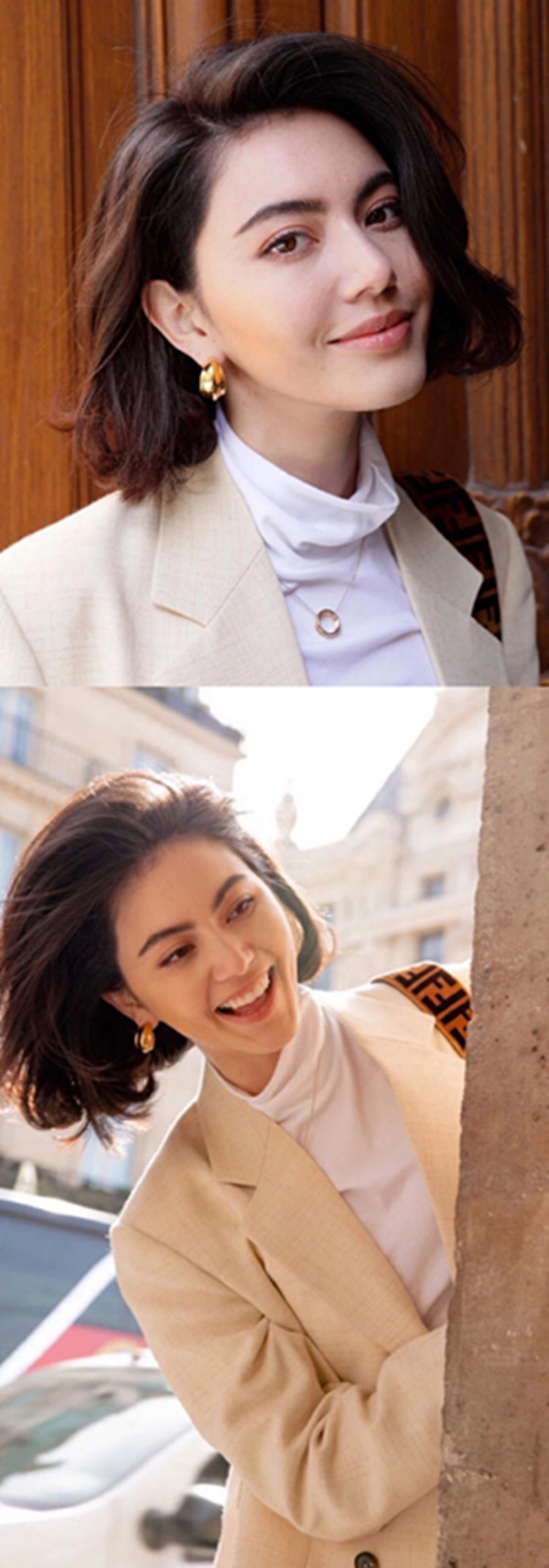 细品!92年泰国比利时混血女星神仙颜值