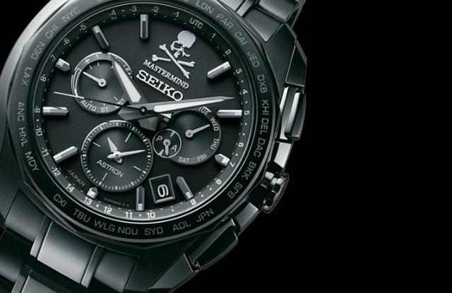 精工联名mastermind推出超罕有腕表骷髅头腕表暗黑风来袭