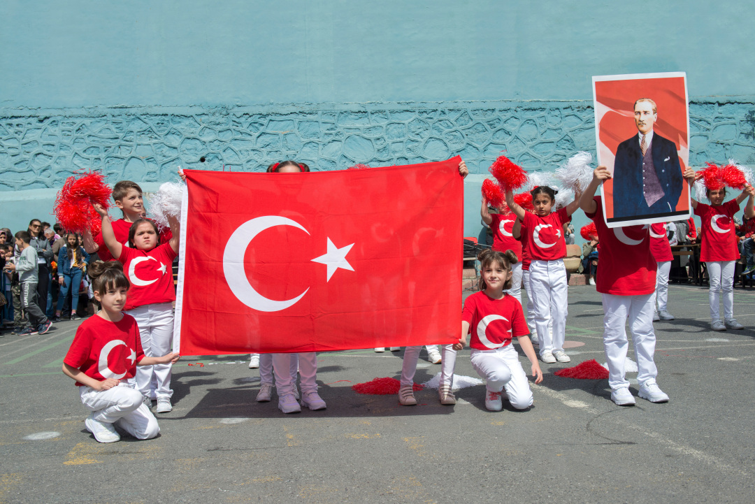 土耳其国旗和中国国旗图片