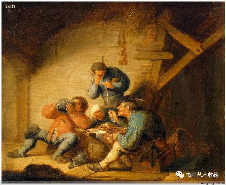 德.布拉克莱尔 1854年森林边缘的道路 阿尔伯特.