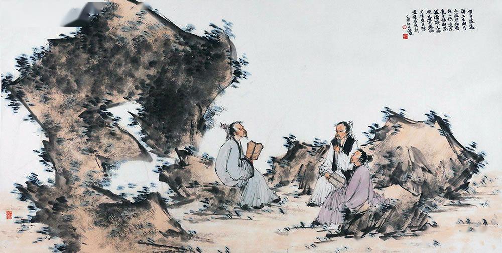 古人看书图片,古人夜晚读书图片,古人勤奋好学的图画(第4页)_大山谷图库