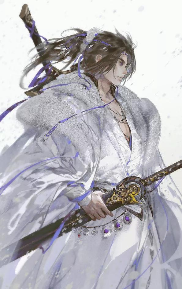 古风插画风华正茂美少年集美们出来看帅哥