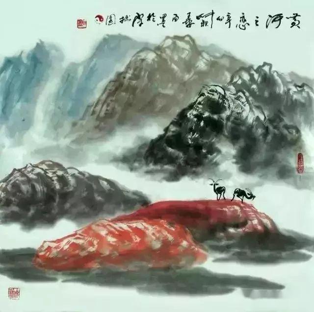 博德文化艺术邀您共赏著名画家白墨国画作品