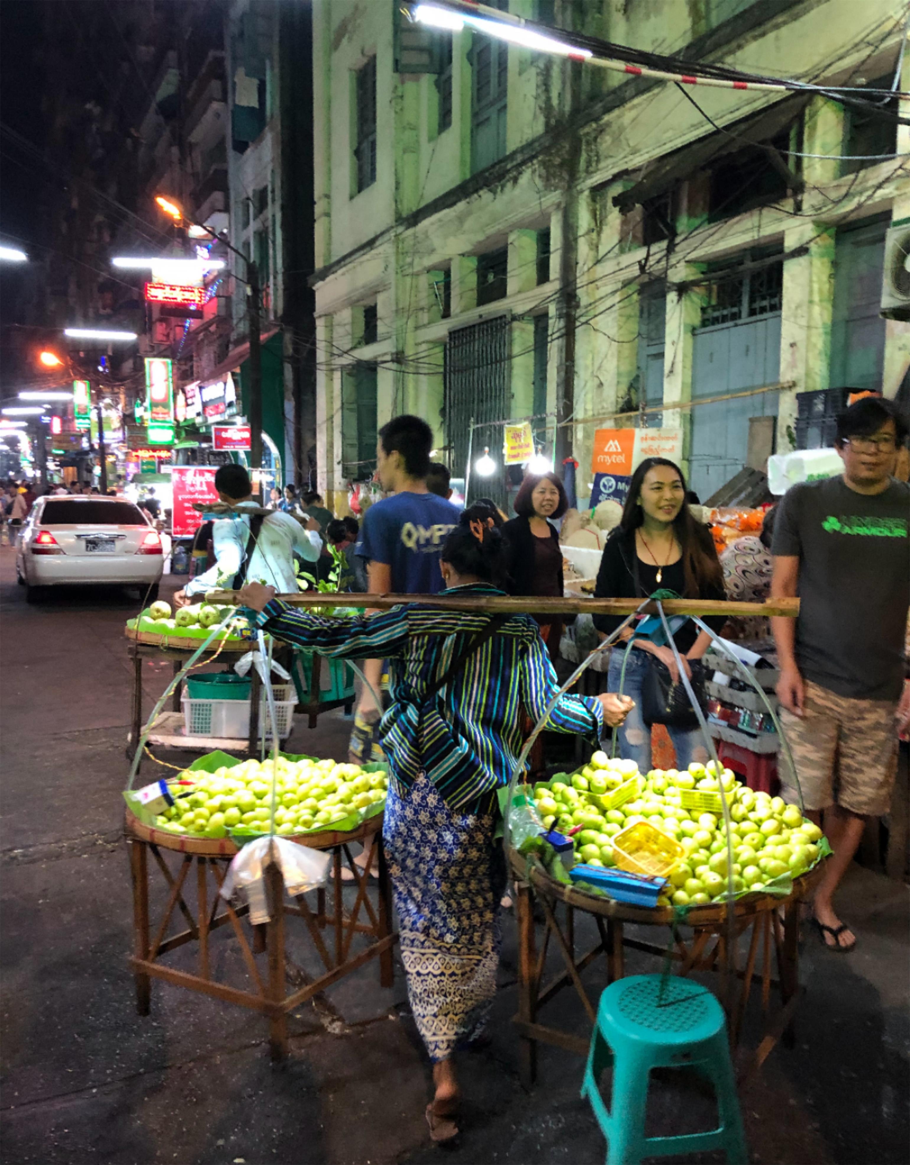 缅甸街景图片图片