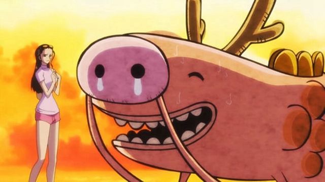 4 蛟龙桃之助蛟龙果实是人造恶魔果实的一种,外观上最是与中国神龙