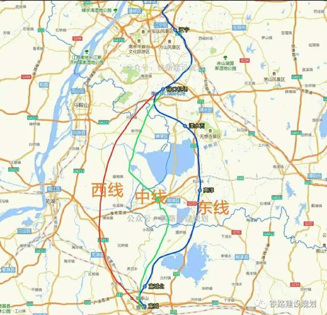 宁宣高铁高淳规划地图图片
